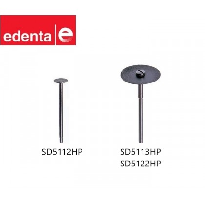 Edenta Sintered Diamond Disc Ceramic/Metal - 1pc - Options Available